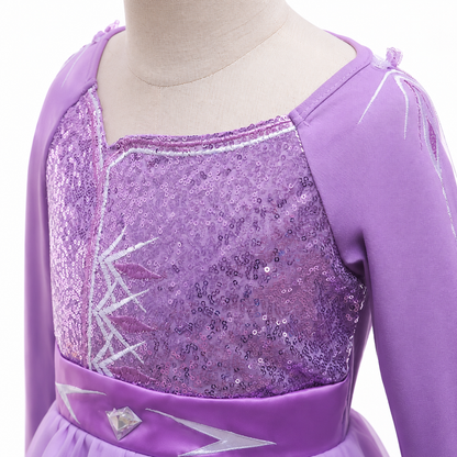 AMA™ Little Lavender Princess Kids Dress