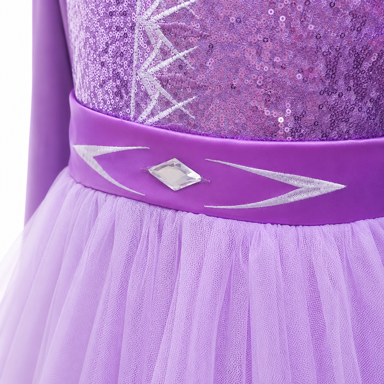 AMA™ Little Lavender Princess Kids Dress