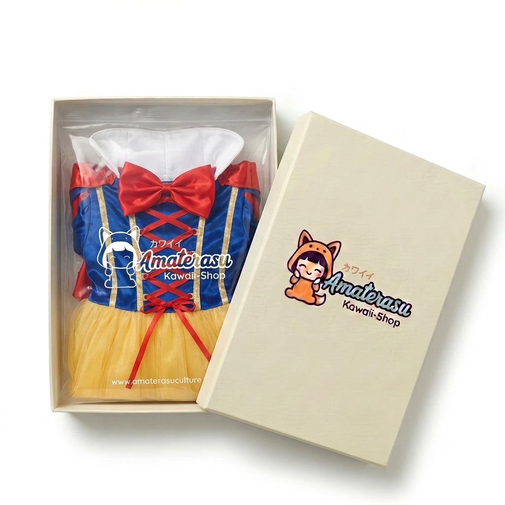 AMA™ Little Royal Cape Princess Kids Dress