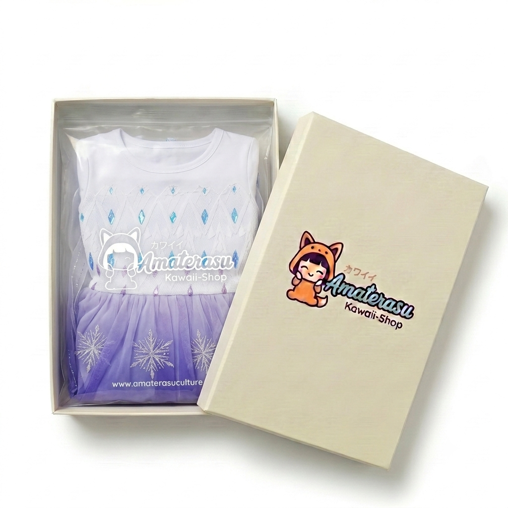 AMA™ Little Frost Queen Kids Dress