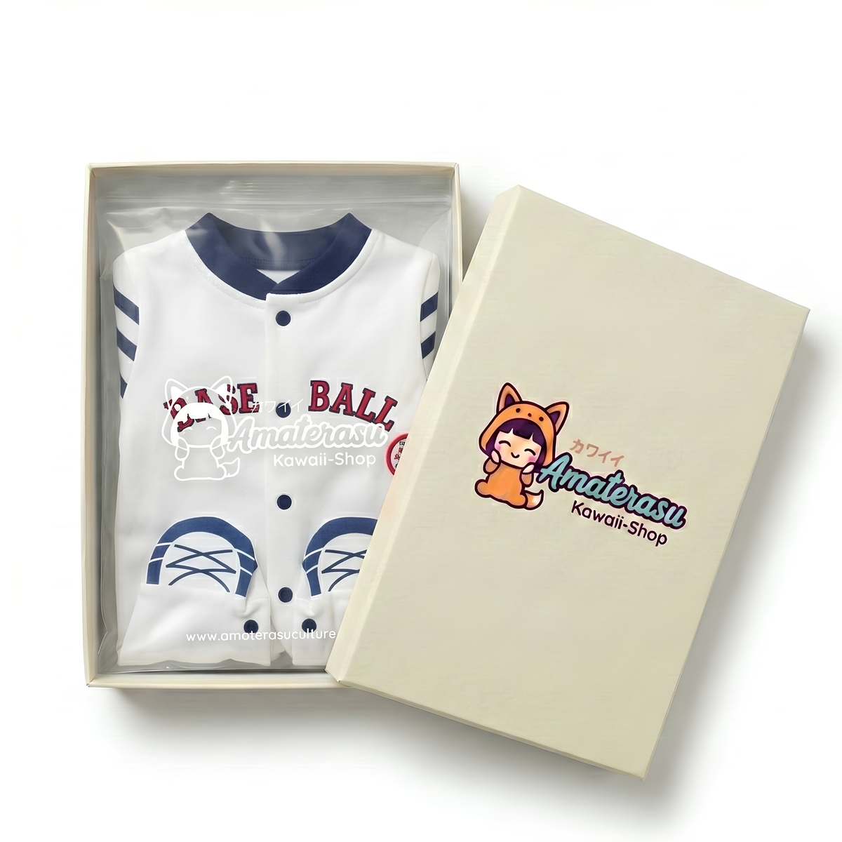 AMA™ Little Baseball Champ Kids Romper