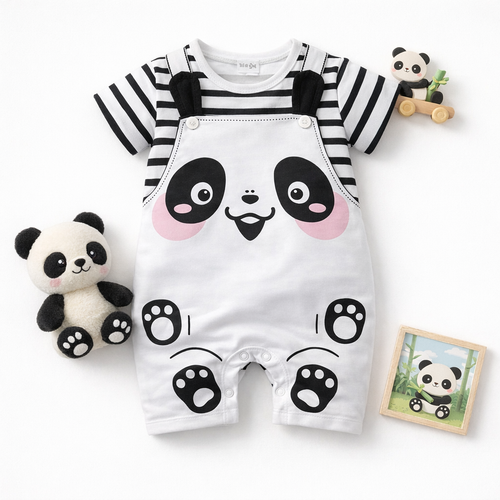AMA™ Little Panda Kids Onesie