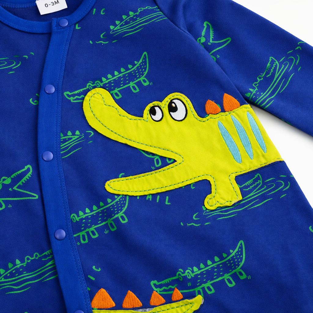 AMA™ Little Crocodile Kids Romper