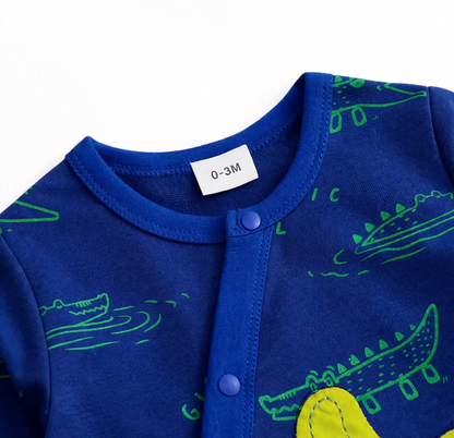 AMA™ Little Crocodile Kids Romper