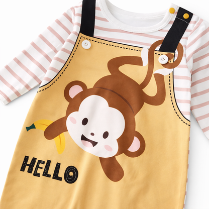 AMA™ Little Monkey Kids Romper