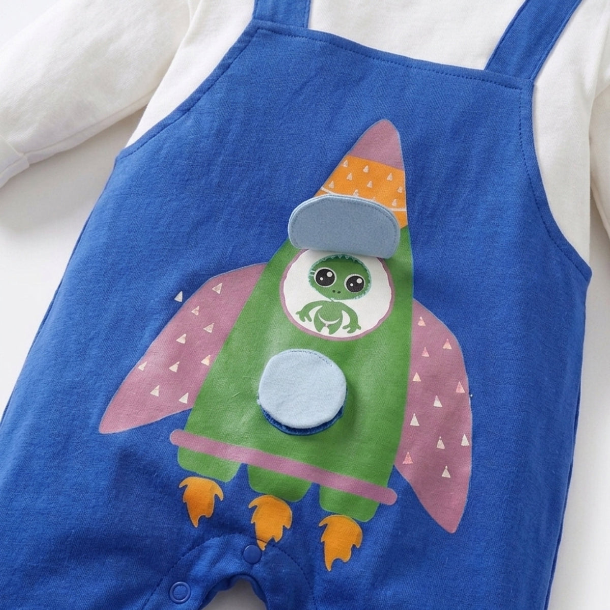 AMA™ Little Alien Rocket Kids Romper