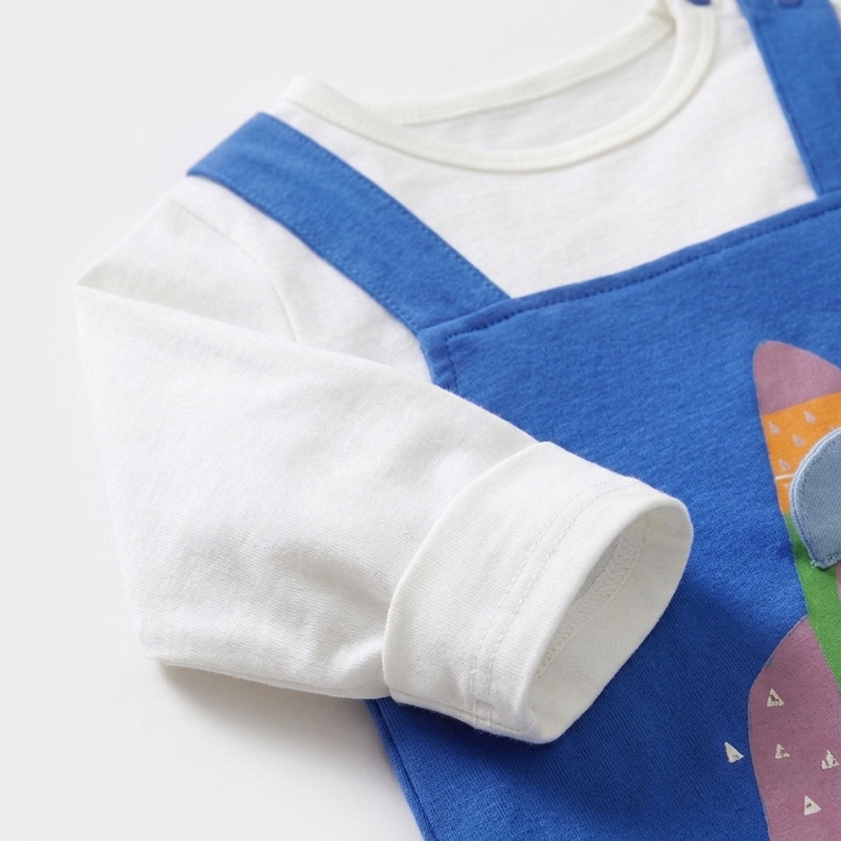 AMA™ Little Alien Rocket Kids Romper