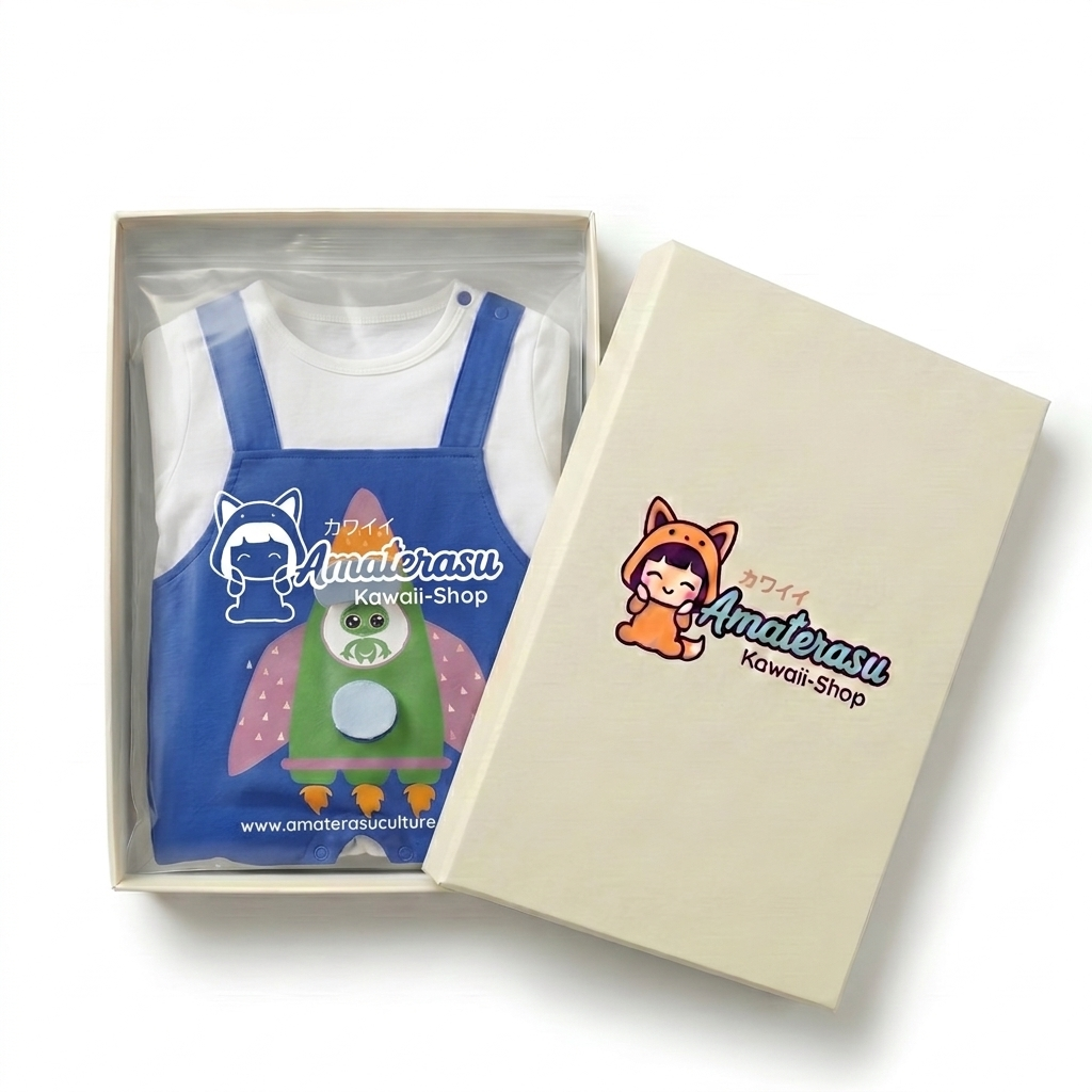 AMA™ Little Alien Rocket Kids Romper