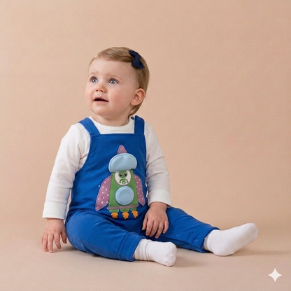 AMA™ Little Alien Rocket Kids Romper
