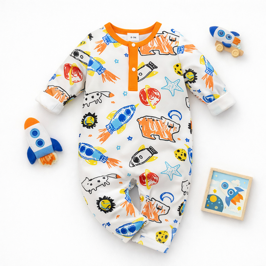 AMA™ Little Rocket Kids Onesie