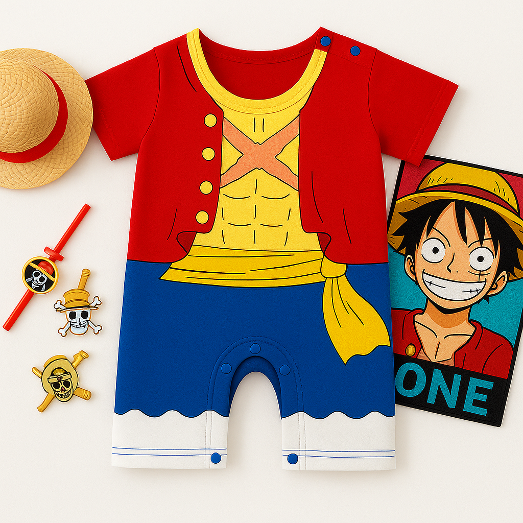 AMA™ Little Luffy Kids Romper