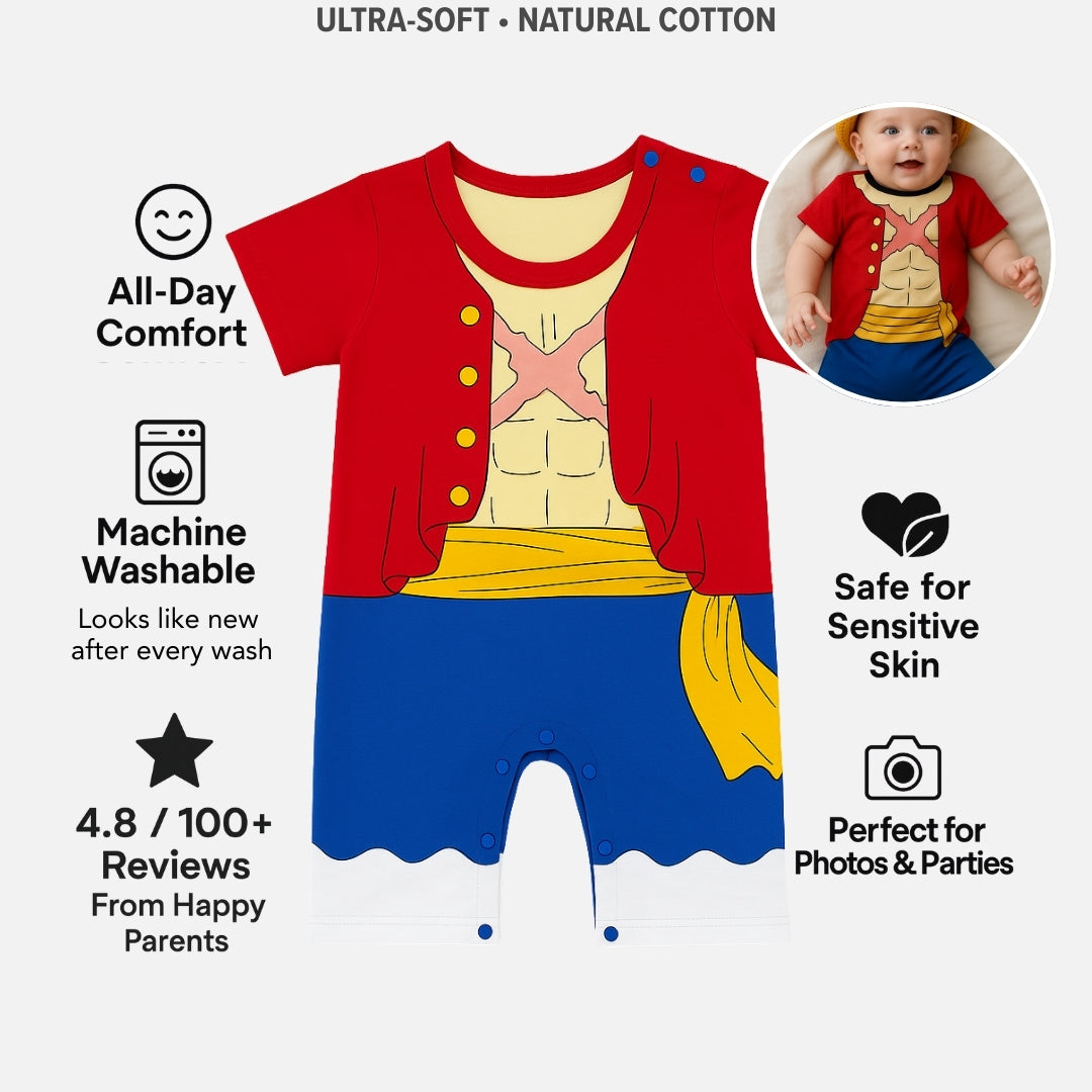 AMA™ Little Luffy Kids Romper