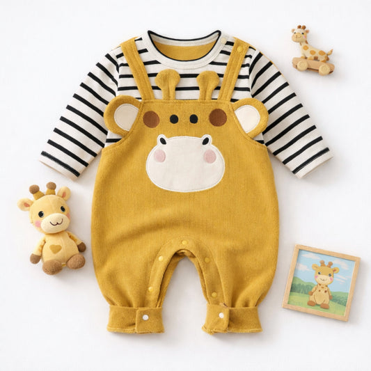 AMA™ Little Giraffe Charm Kids Onesie