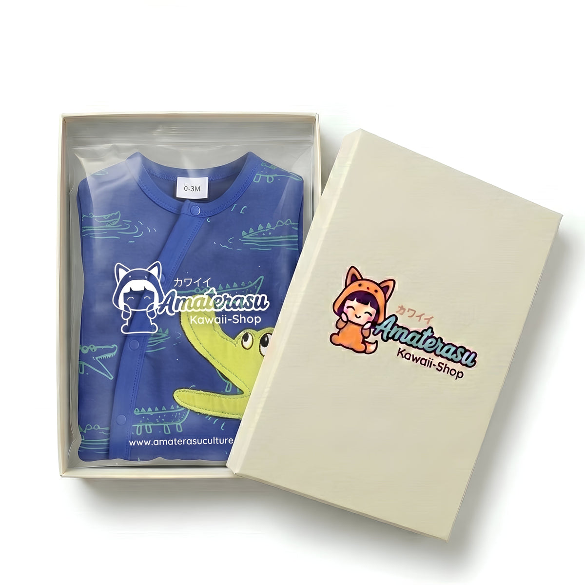 AMA™ Little Crocodile Kids Romper