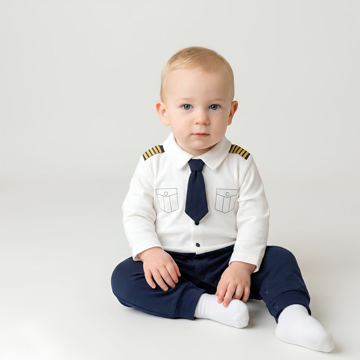AMA™ Little Pilot Kids Romper