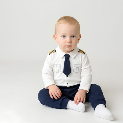 AMA™ Little Pilot Kids Romper