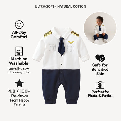 AMA™ Little Pilot Kids Romper