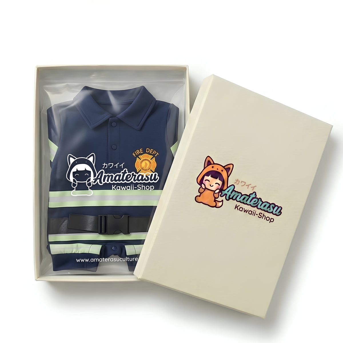 AMA™ Little Firefighter Kids Romper