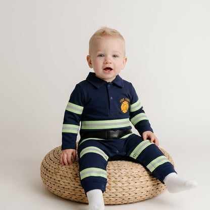 AMA™ Little Firefighter Kids Romper