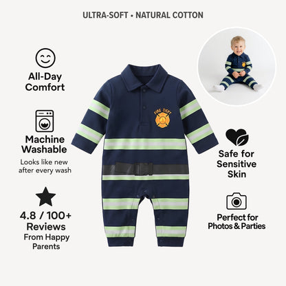AMA™ Little Firefighter Kids Romper