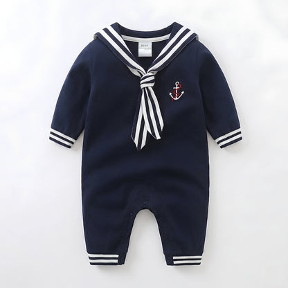 AMA™ Little Navy Sailor Kids Romper