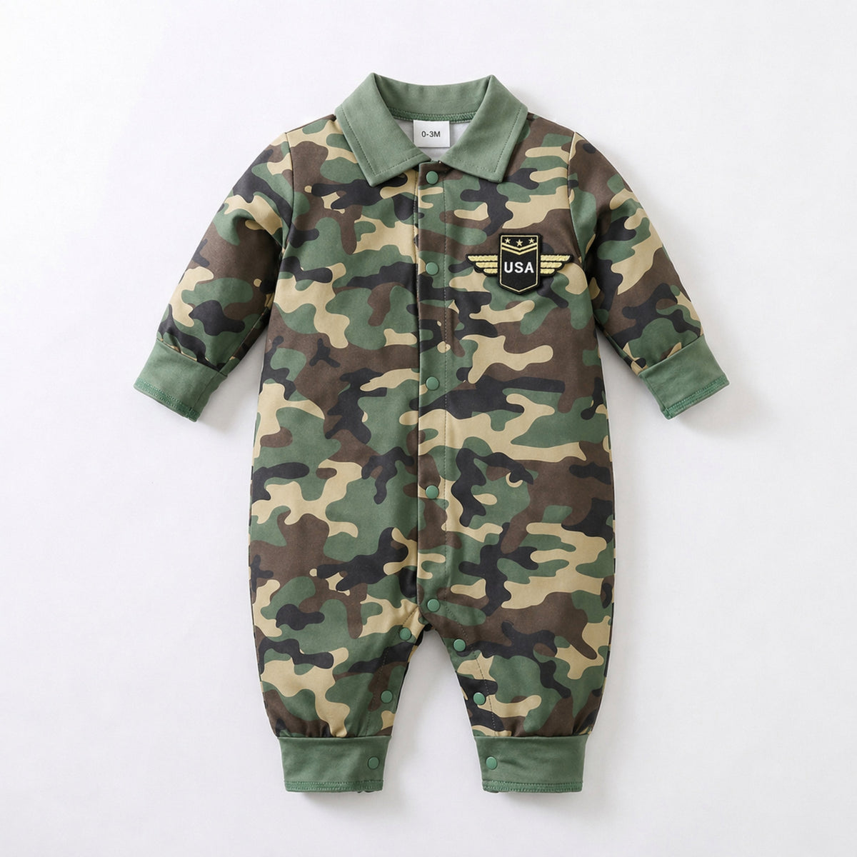 AMA™ Little Soldier Kids Romper