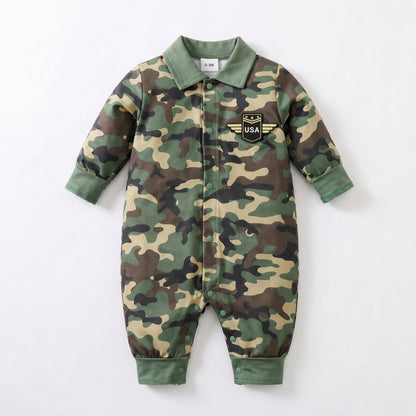 AMA™ Little Soldier Kids Romper