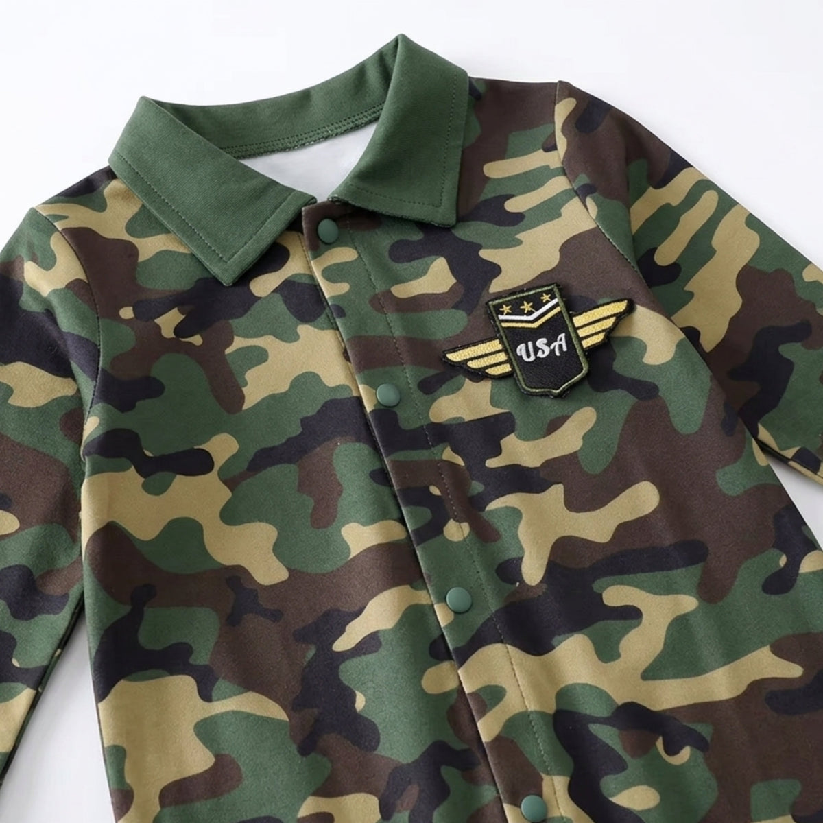 AMA™ Little Soldier Kids Romper