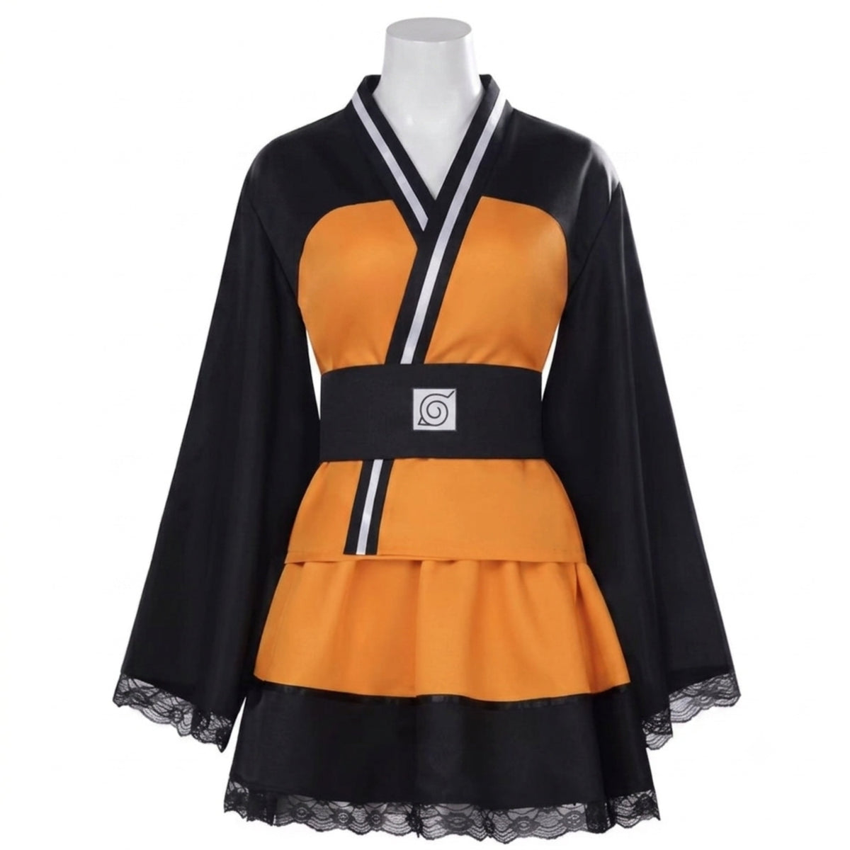 AMA™ Naruto Girl Cosplay Dress Set