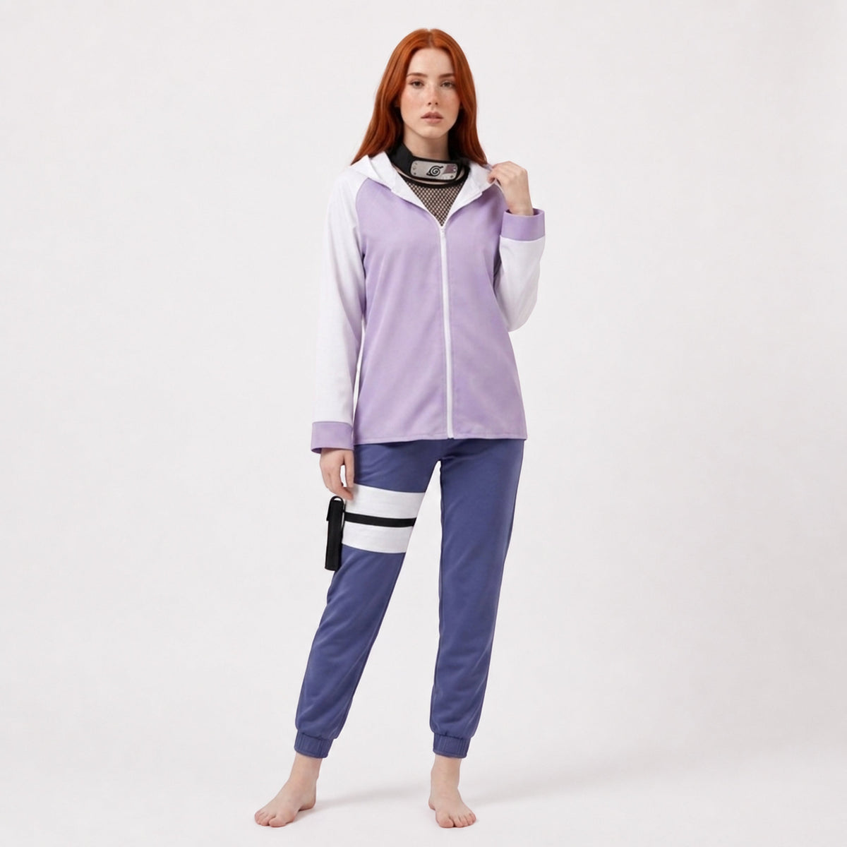 AMA™ Hinata Lavender Cosplay Set