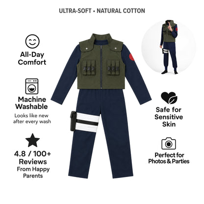AMA™ Kakashi Hatake Shinobi Cosplay