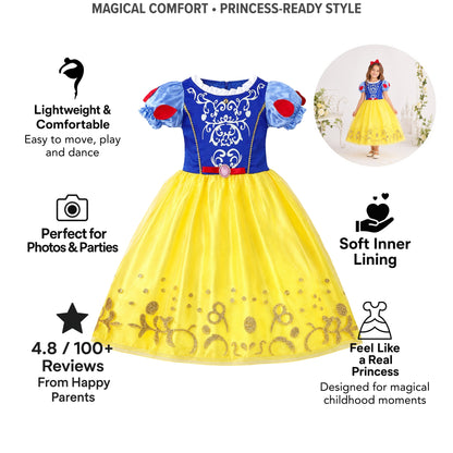 AMA™ Little Fairytale Princess Kids Dress