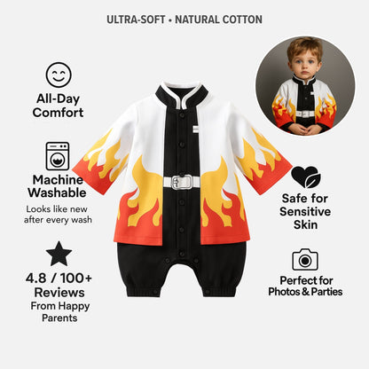 AMA™ Little Rengoku Kids Onesie