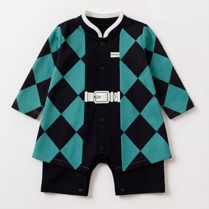 AMA™ Little Tanjiro Kids Romper