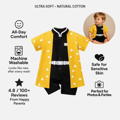 AMA™ Little Zenitsu Kids Romper