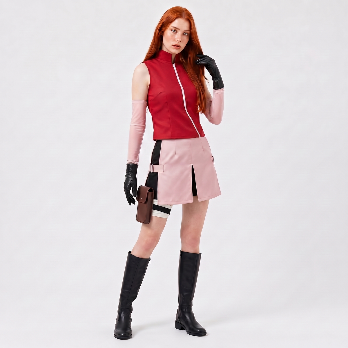 AMA™ Sakura Haruno Ninja Cosplay