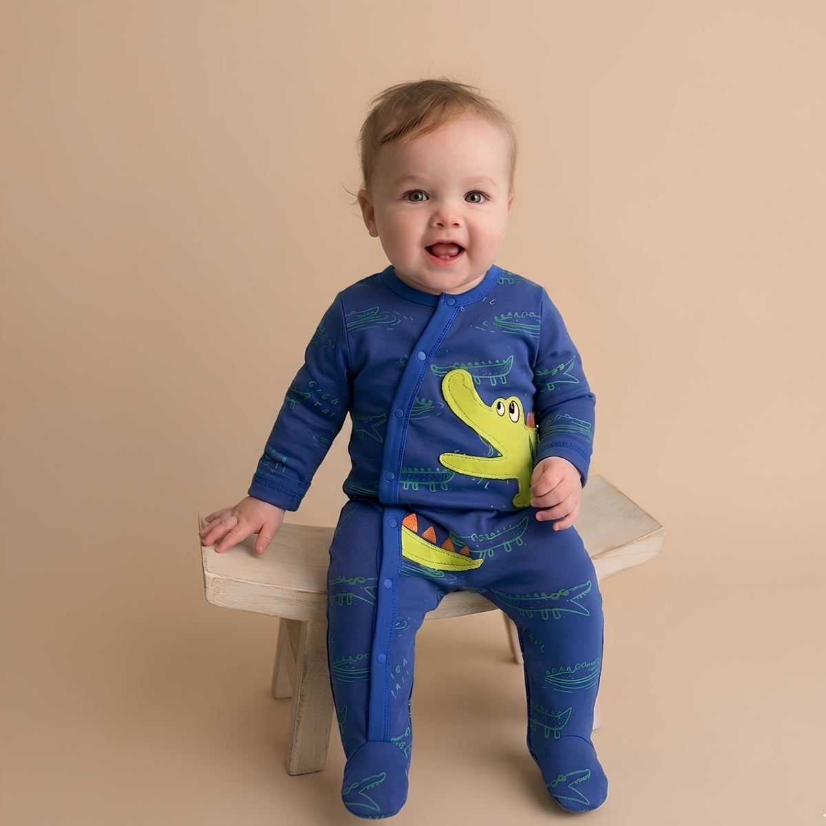 AMA™ Little Crocodile Kids Romper