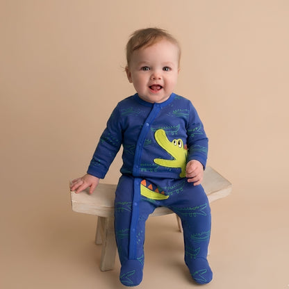 AMA™ Little Crocodile Kids Romper