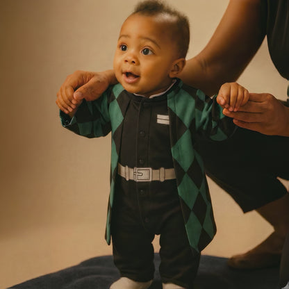 AMA™ Little Tanjiro Kids Romper