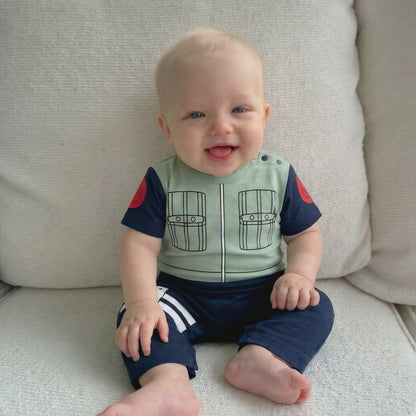 AMA™ Little Kakashi Kids Romper