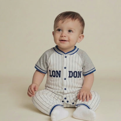 AMA™ Little London Slugger Kids Onesie