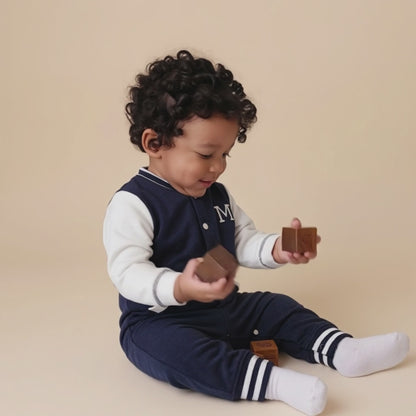 AMA™ Little MVP Varsity Kids Romper