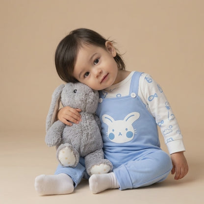 AMA™ Little Blue Bunny Kids Romper